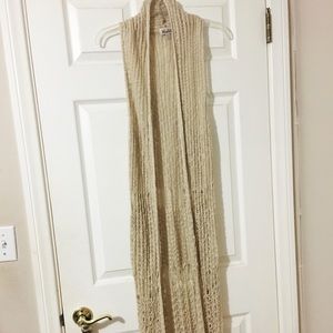 Cream cardigan